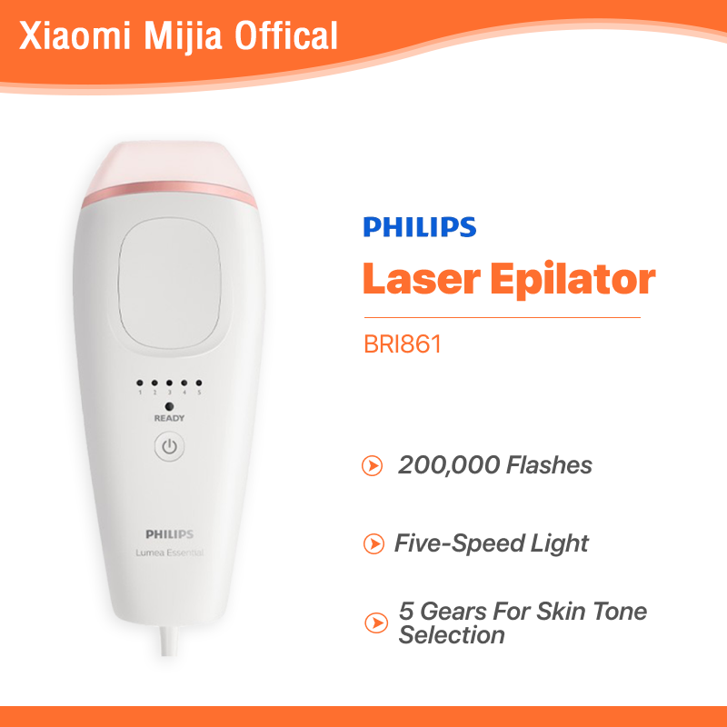 Philips Laser Hair Removal BRI861 Laser Device Shaver IPL Machine Pulsed  light | Lazada PH