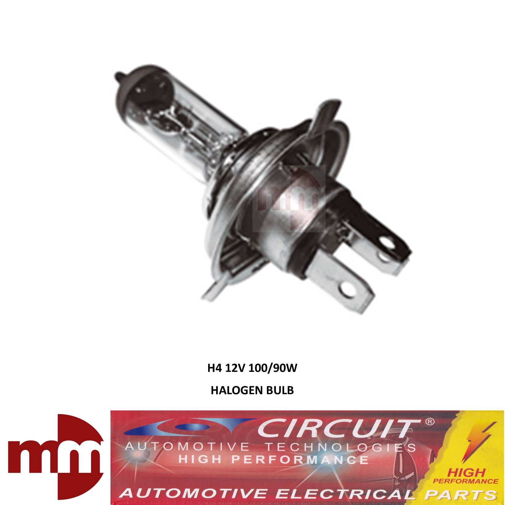 CIRCUIT HALOGEN BULB H4 12volts 100/90w (SOLD PER PIECE) Lazada PH