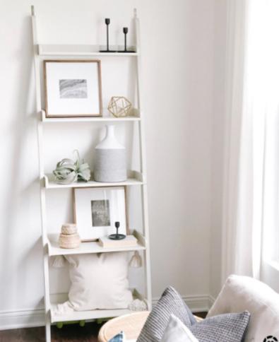 Scandi ladder on sale shelf kmart