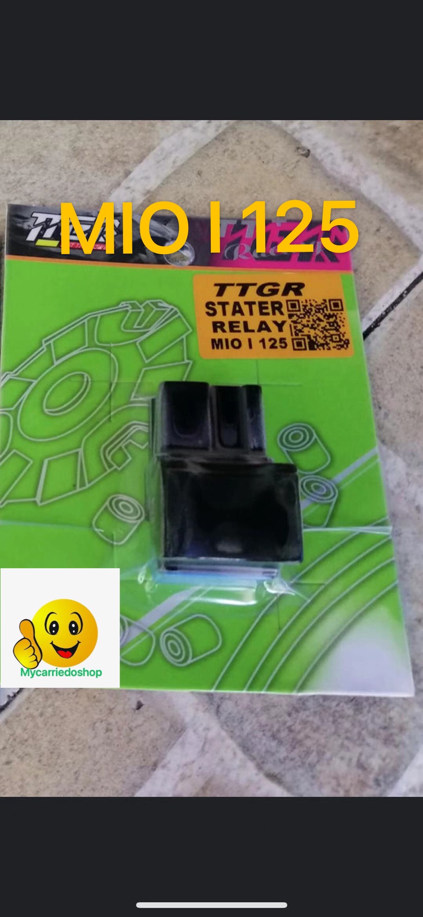 Original Mioi 125 M3 Starter relay Omron brand for Mio Souli 125 pwde