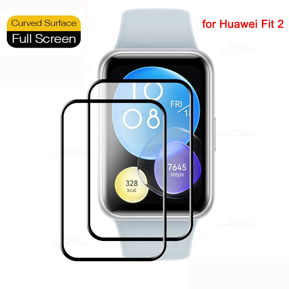 3D PMMA cong HD màn hình bảo vệ phim Full Cover Đối với Huawei Watch Fit 2/Huawei watch Fit 1 Đồng hồ thông minh