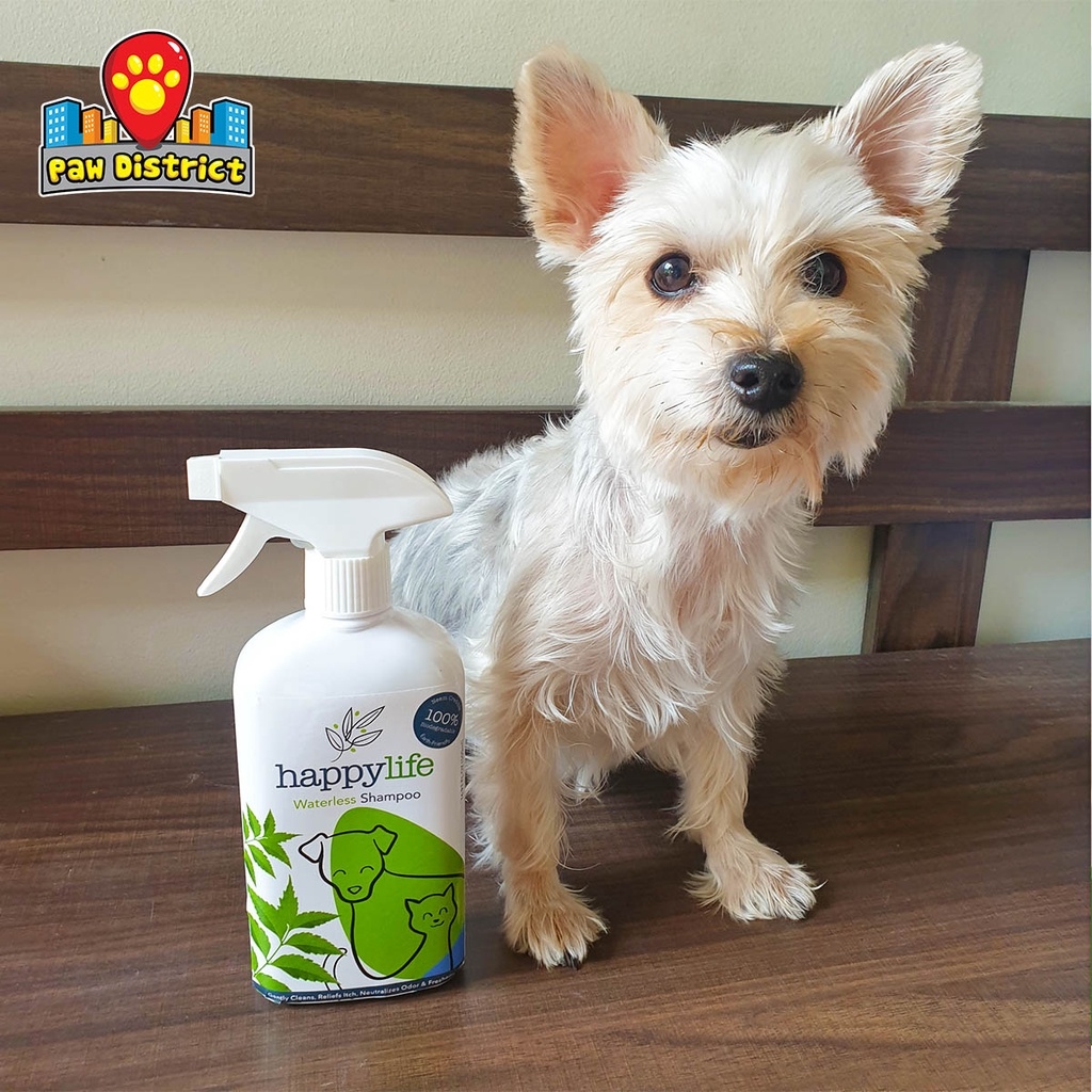HAPPY LIFE Pet Waterless Shampoo for Dogs and Cats Rinse All Lazada PH