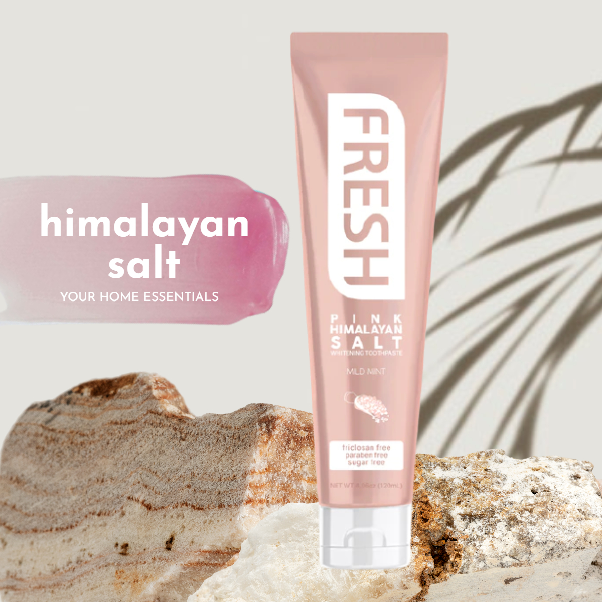 FRESH PINK HIMALAYAN SALT WHITENING TOOTHPASTE 120ml Lazada PH