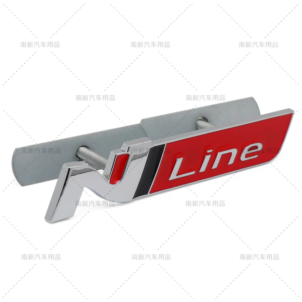 Front Grille Car N Line Nline Badge Emblem Decal for Hyundai I30 2021 ...