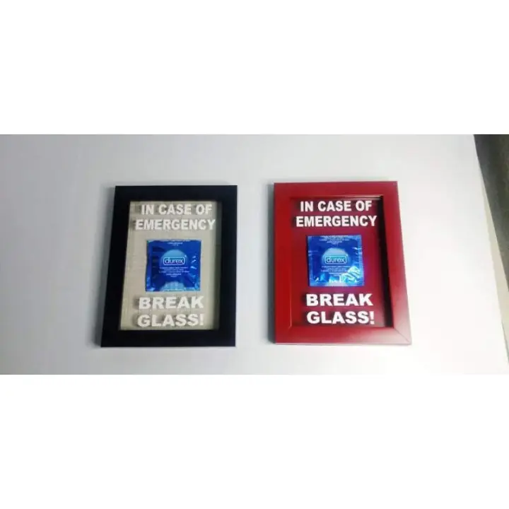 Emergency Break Glass Decor Condom Lazada Ph