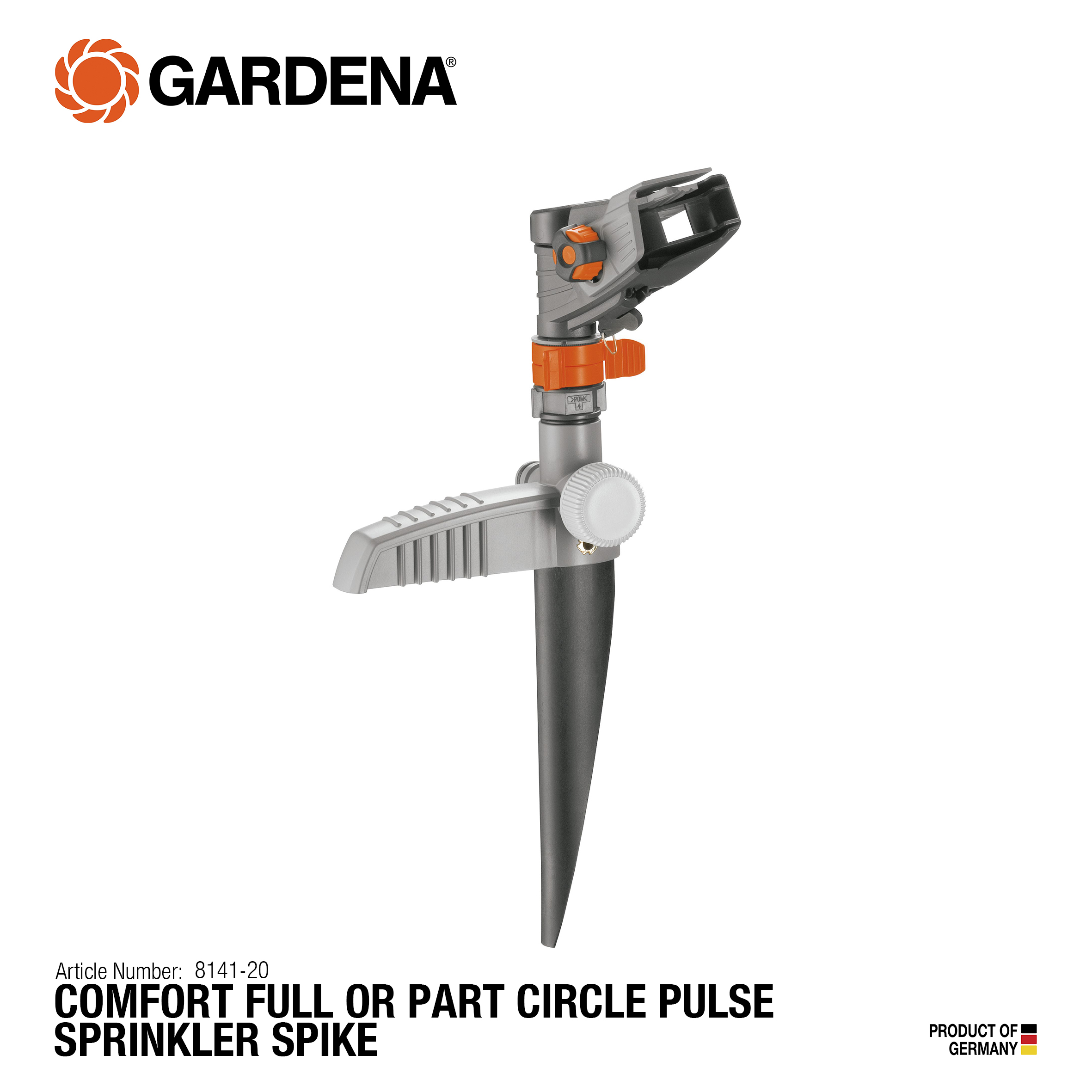 Natura arm licht GARDENA Comfort Full or Part Circle Pulse Sprinkler Spike | Lazada PH