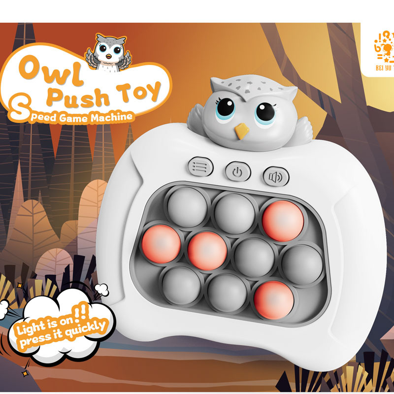 Pop Push Childrens Press Handle Fidget Toy Pinch Feeling Quick Push Game Squeeze Decompression Toys Whac-A-Mole Toys Sensory Toy