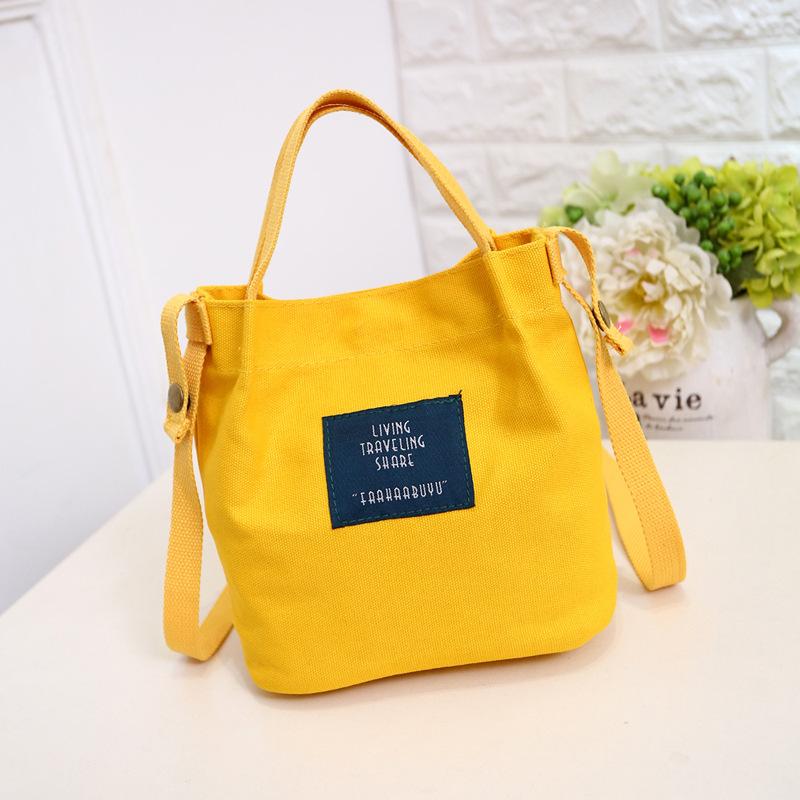 UISN MALL Korean Style Canvas Shoulder Bags S1010