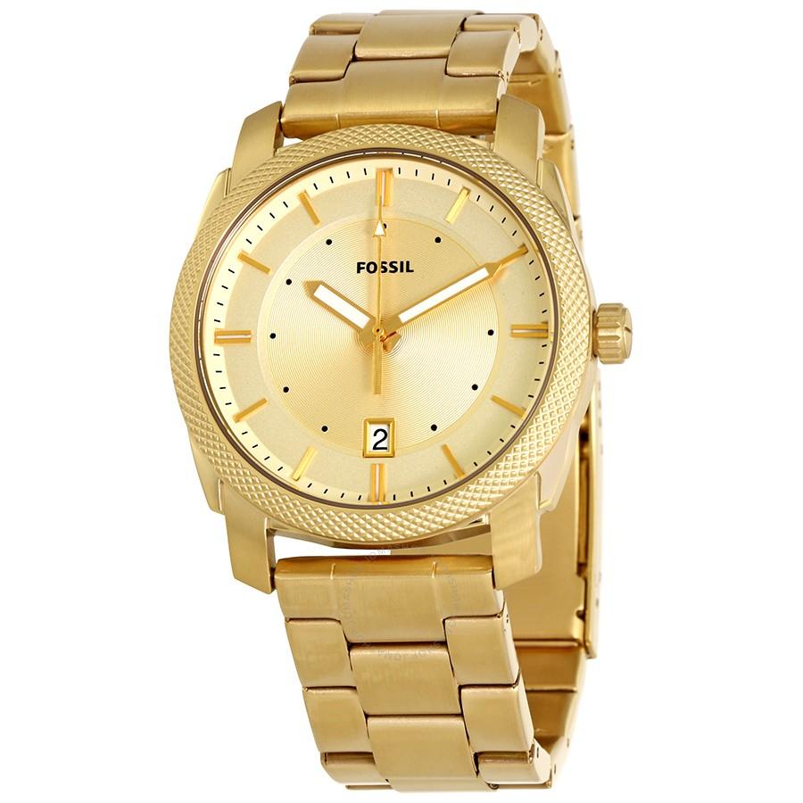 Fossil Machine Gold Stainless Steel 