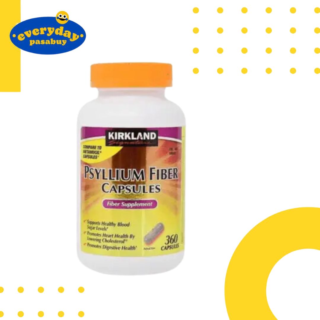 Kirkland Signature Psyllium Fiber Capsules 360ct Lazada PH