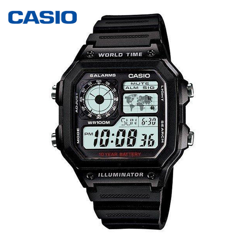 NEW CASIO Watch For Men World Time CASIO World Time Watch Men CASIO