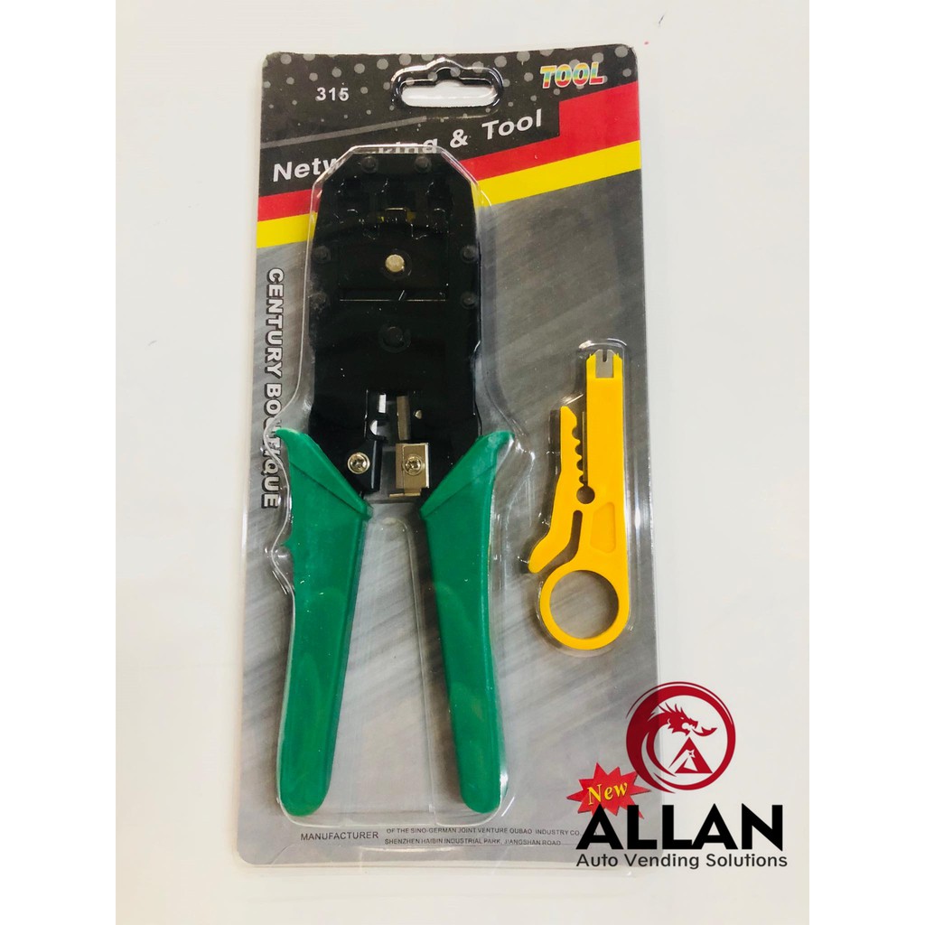 Allan Network Crimping Tool and Network Lan Cable Tester / Lan Tester ...