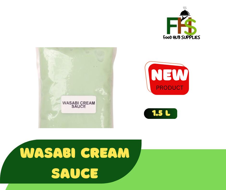 WASABI CREAM SAUCE 1.5LITER Lazada PH