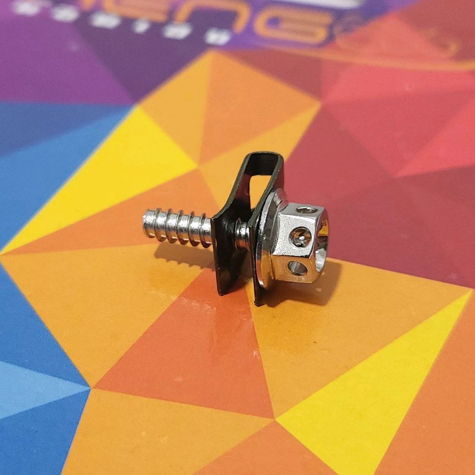 Body Fairing Bolt with U-Shaped Clip - Gold, Green, & Silver ...