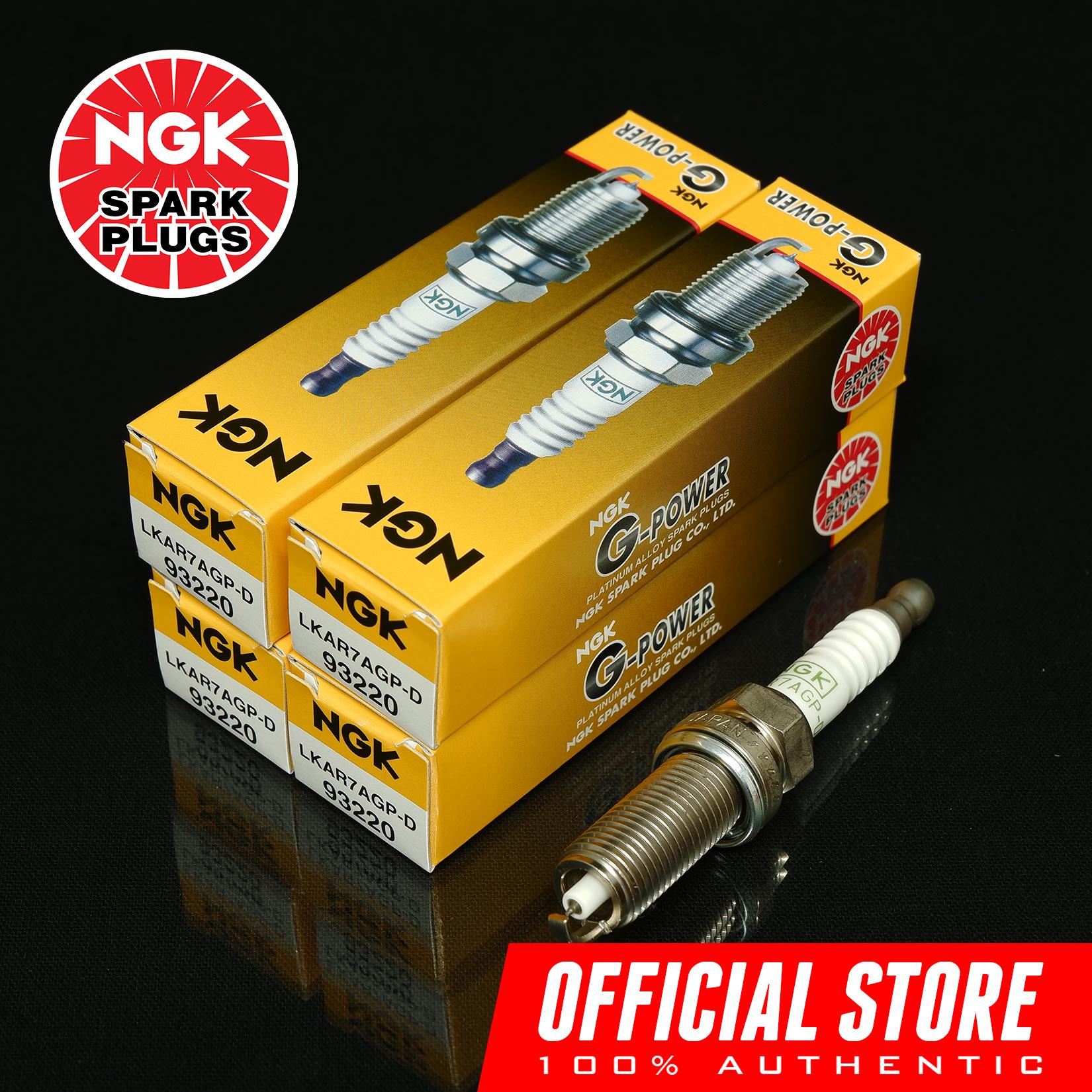 NGK LKAR6AGP GPower Platinum Spark Plugs For Toyota Corolla Altis