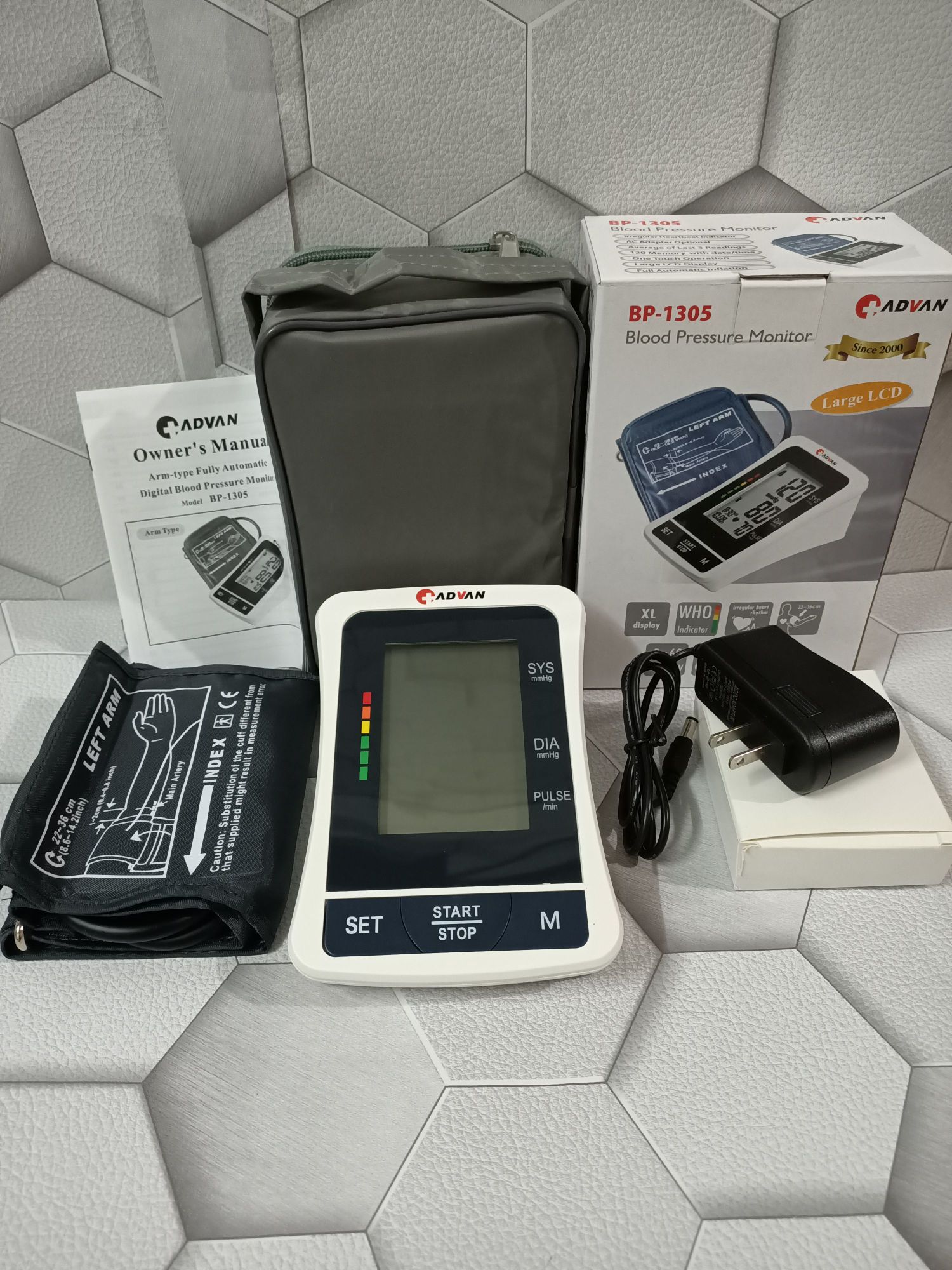 advan digital blood pressure monitor