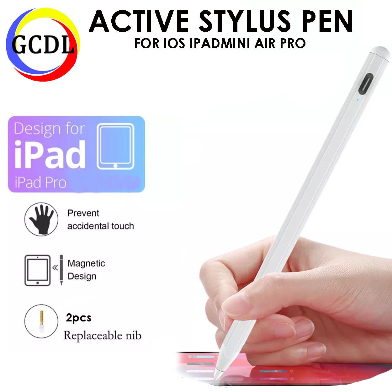 Stylus Pen For Apple iPad pro 11 2020 Air Mini Active Anti