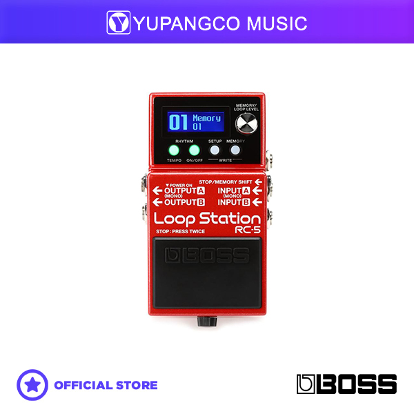 Boss RC5 Loop Station Compact Phrase Recorder Pedal Lazada PH