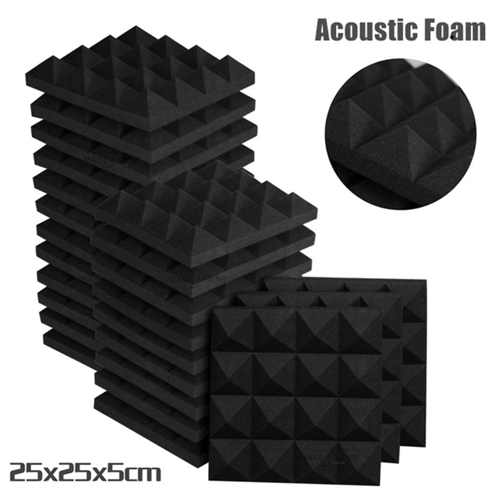 6/12Pcs- sponge Soundproofing Soundproof sponge acoustic sponge ...