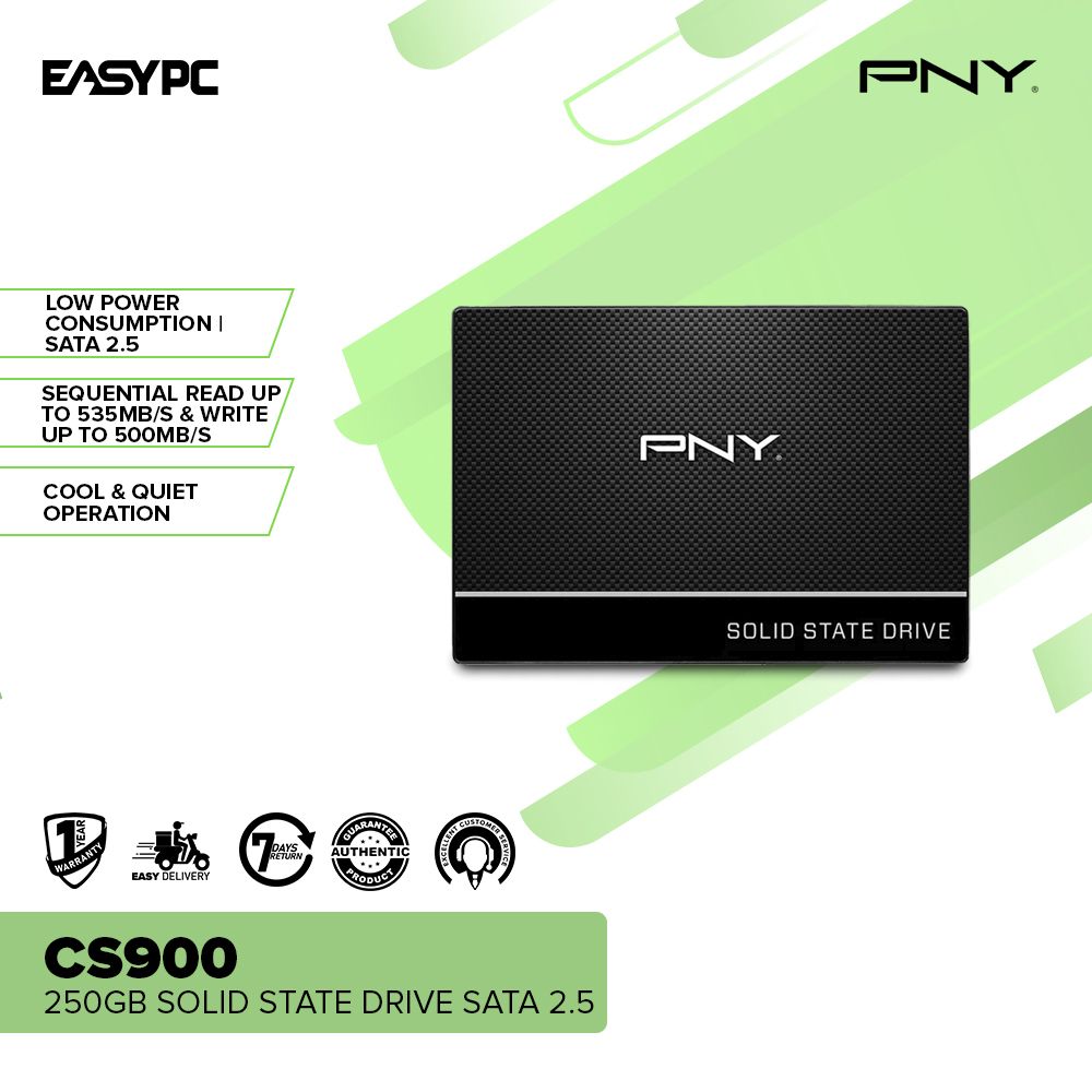 500GB SSD PNY CS900 SATA III Solid State Drive SSD7CS900-500-RB