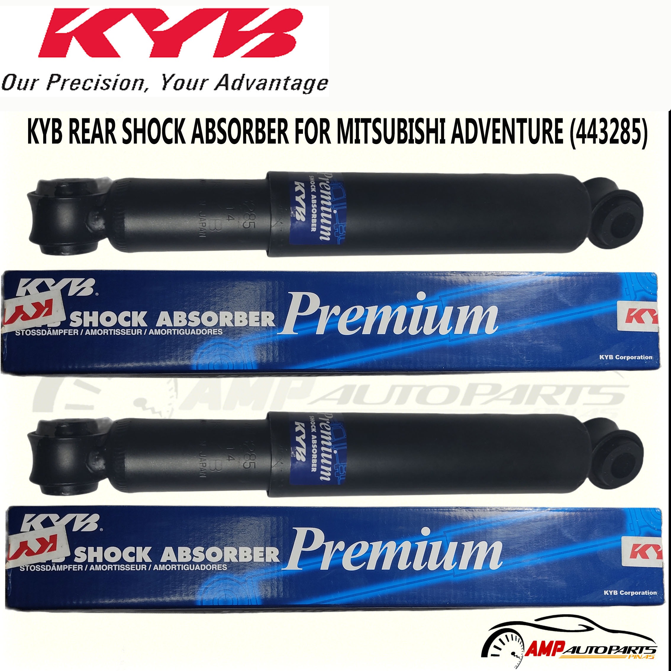 KYB REAR SHOCK ABSORBER FOR MITSUBISHI ADVENTURE (443285) Lazada PH