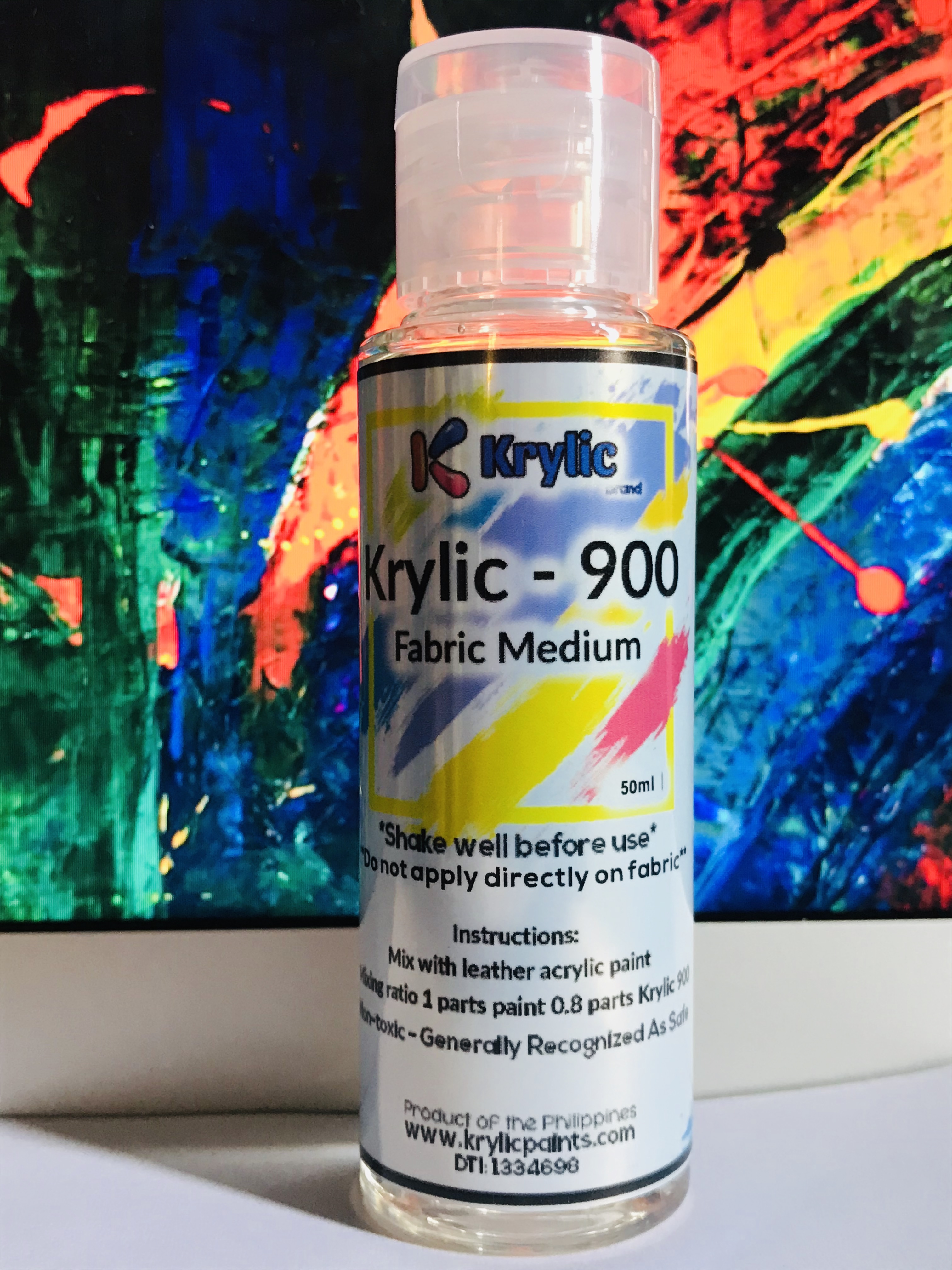 Krylic 900 Fabric Painting Medium - GAC 900 Alternative
