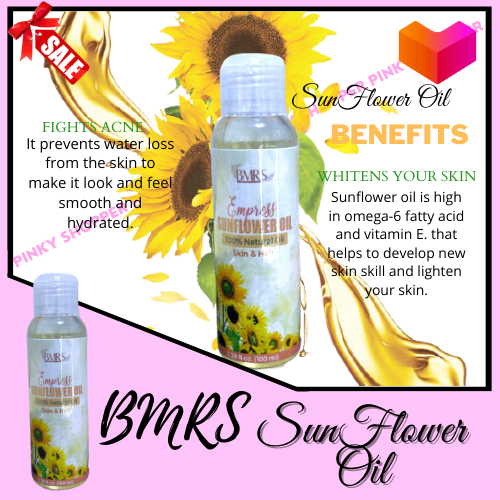BMRS EMPRESS SUNFLOWER OILS FOR STRETCHMARK REMOVER,AGING OIL