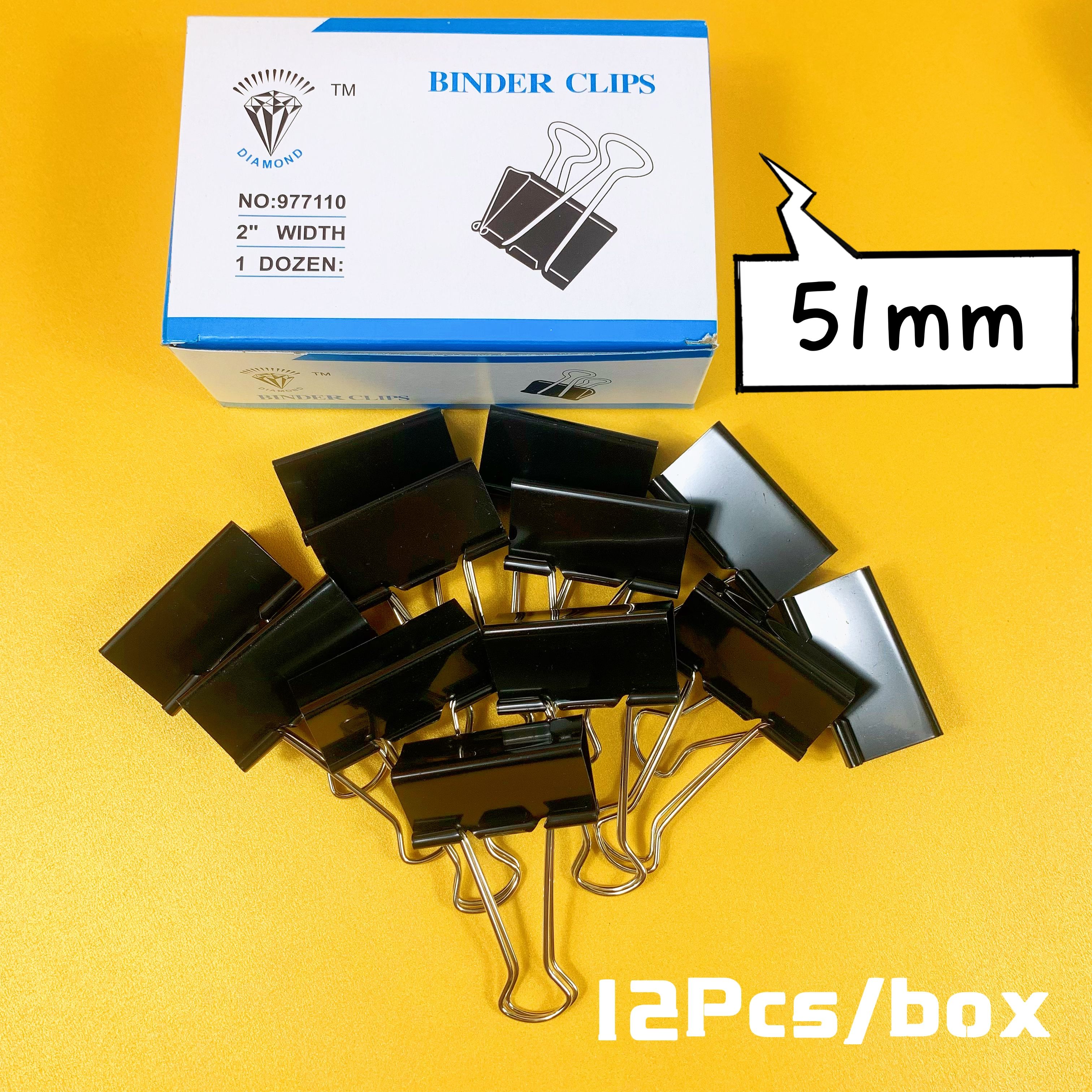 12 Pcs Multipurpose Binder Clips School and Office Supplies Paper Clip Lazada PH