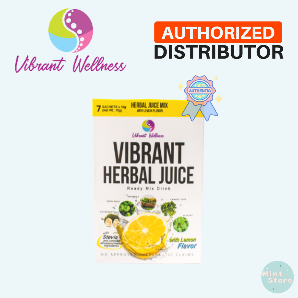 VIBRANT HERBAL JUICE (7 SACHETS) Vibrant Wellness Herbal Juice