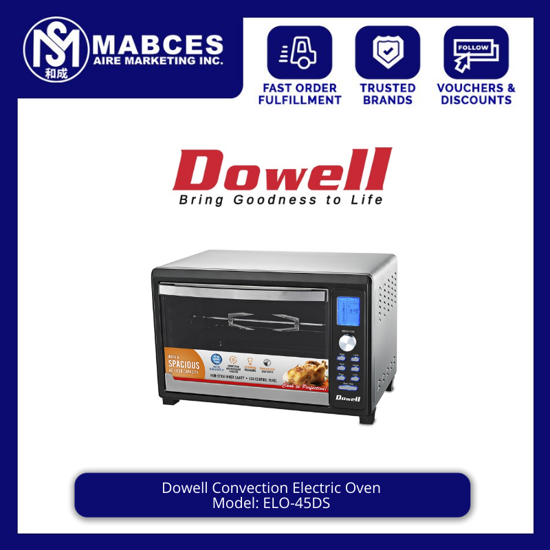 Dowell 45L Convection Electric Oven ELO45DS Lazada PH