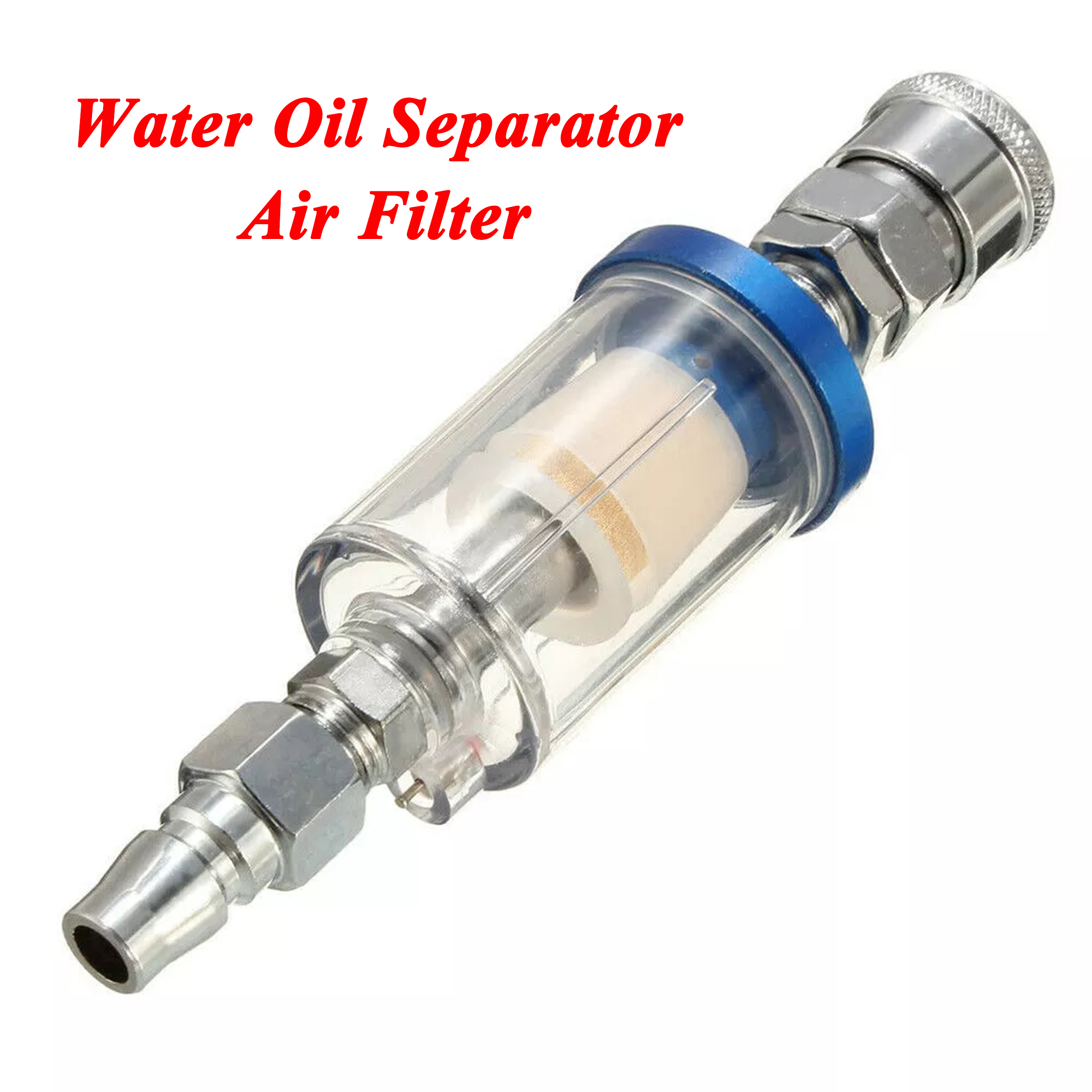 Water Oil Separator Air Filter Spray Gun Air Line Filter Oil Water Trap