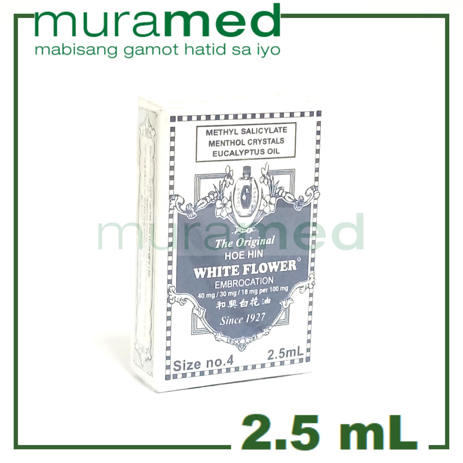 White Flower Oil 2.5 mL Lazada PH