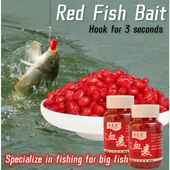 Fishing Lure soft bait Earth Worm Red Baits Tilapia Lures Quick
