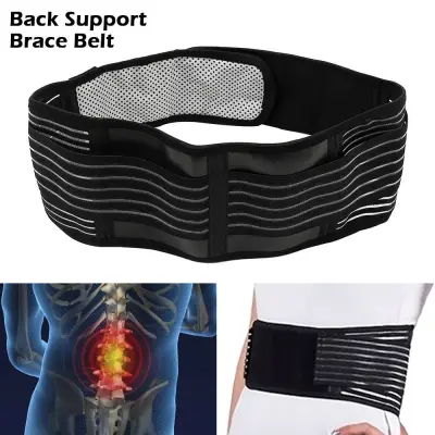 Health Care Self Heating Pad Posture Corrector Therapy Waist Strap Magnetic Back Support Belt Waist Brace Belt Tourmaline Belt Protector Brace