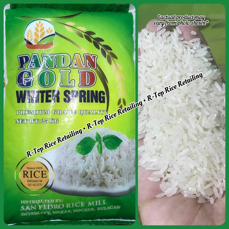 [ Bigas Retail ] Pandan Gold Hasmine Rice Vietnam 25Kg | Lazada PH