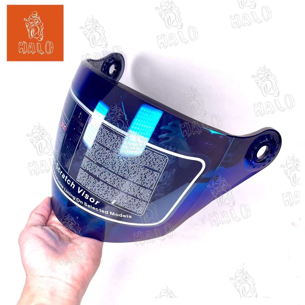 HALO MOTOR MOTORCYCLE HELMET VISOR FOR 007 RXR HALF FACE Lazada PH