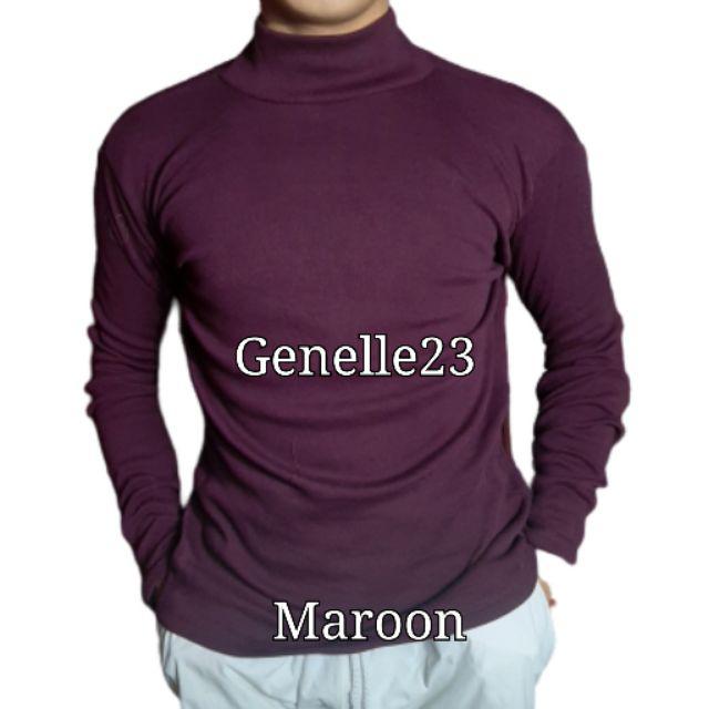 Turtleneck Longsleeve For Men, Small To Semi Large, Genelle23