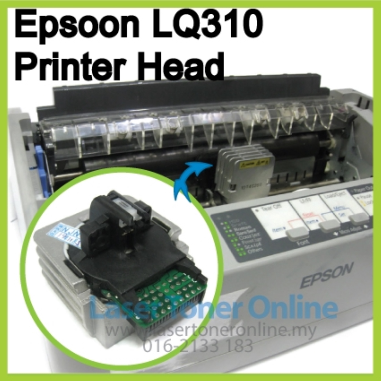 Epsoon Lq310 Lq 310 Lq 310 Dot Matrix Printer Head Printhead Refurbished Lazada Ph 4793