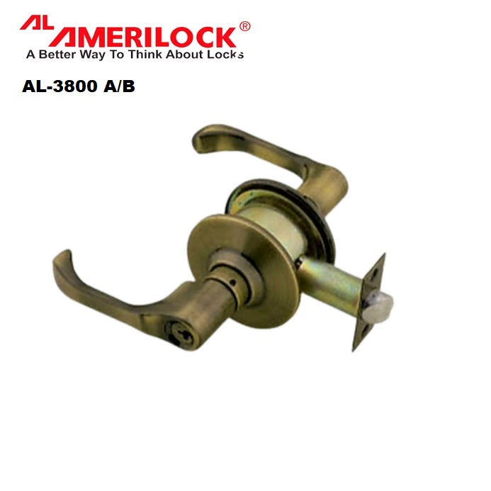 ( AL3800 ) for Bedroom with 3 keys Lever Type Lockset AMERILOCK Door