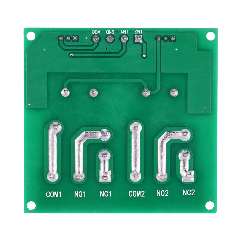Mô Đun Bảng Mạch Rơ Le 2 Kênh DC 12V 30A Bộ Ghép Quang Cách Ly Kích Hoạt Cao/Thấp