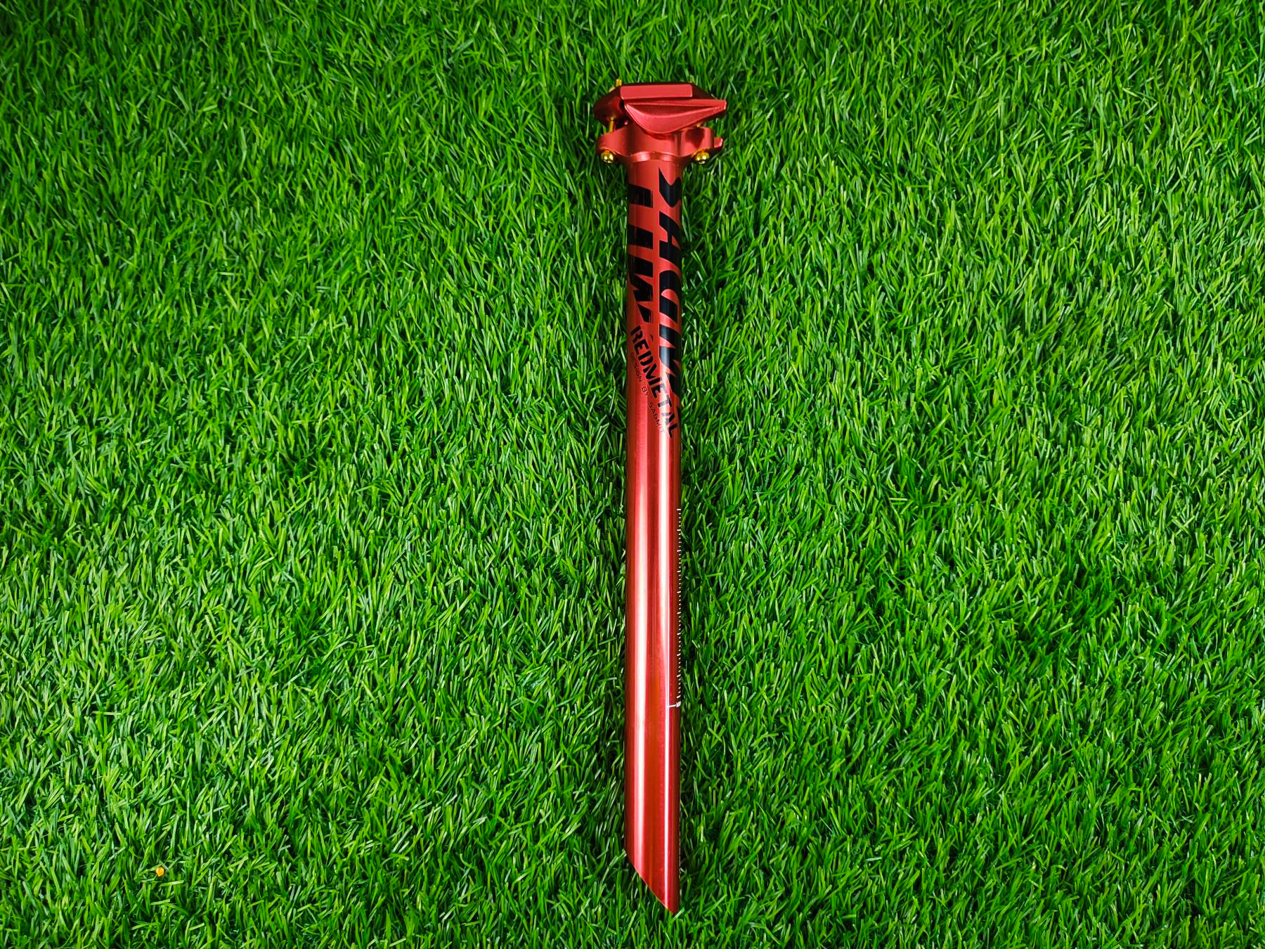 GBBS Sagmit Red Metal Alloy Bicycle Seatpost 380mm Mountain Bike MTB
