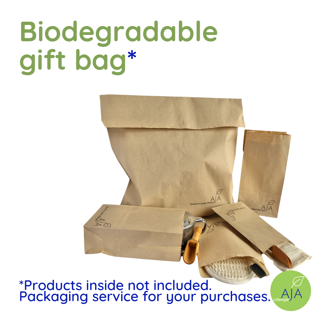 Biodegradable Gift Bag, Ecofriendly Karft Paper Package, Recyclable Packaging Pouch Lazada PH