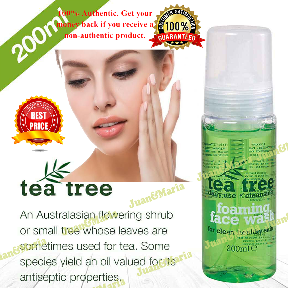 xpel tea tree foaming face wash review