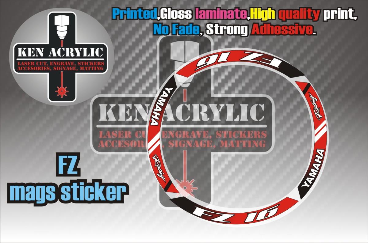 Fz 16 Sticker Yamaha Fz 16 Mags Stickers | Lazada PH