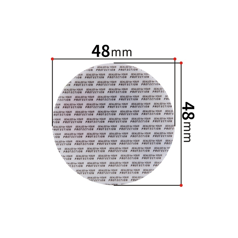 100PCS Activated Seals Cap Liners Waterproof Foam Lid Liners Safety