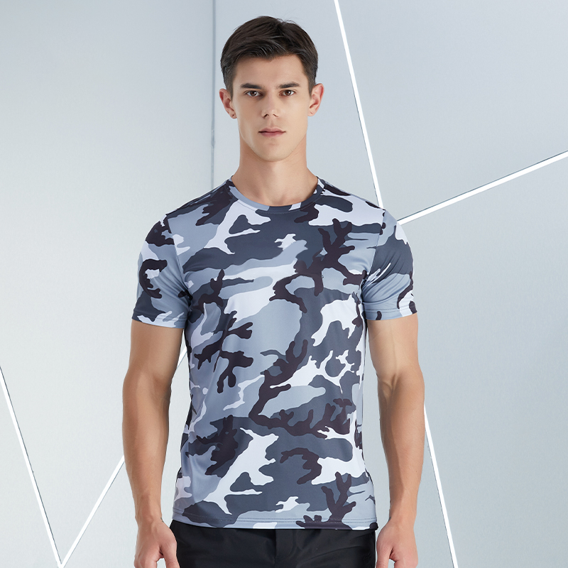 Camouflage t clearance shirt man