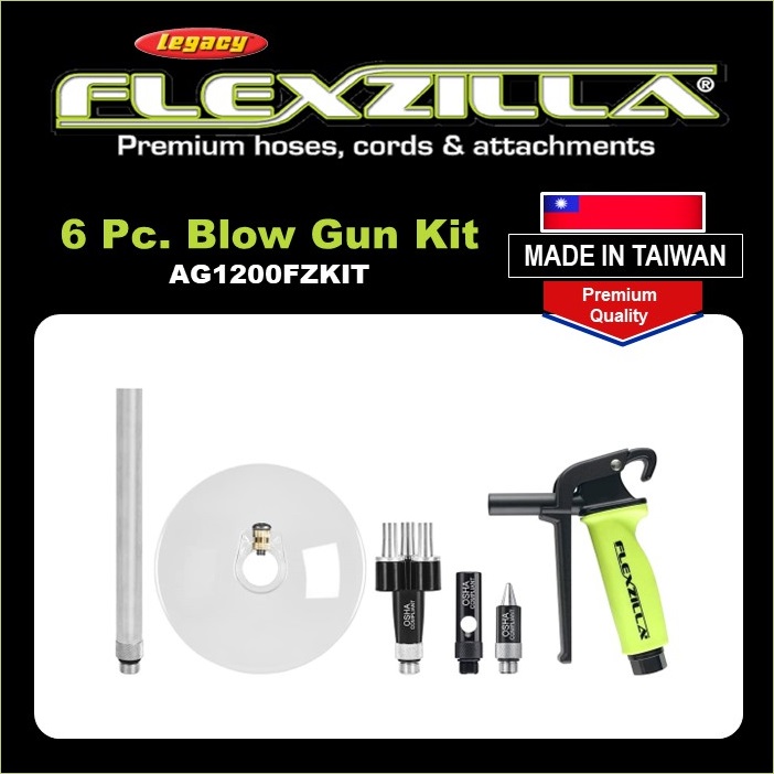 Flexzilla AG1200FZKIT X3 6piece Blow Gun Kit Lazada PH