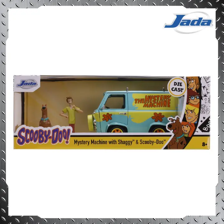 scooby doo mystery machine and figures