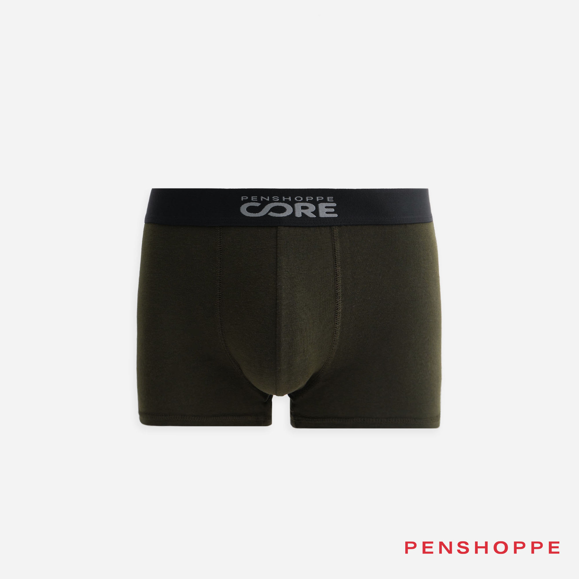 Penshoppe Core Boxer Briefs For Men Underwear (Bottle Green)