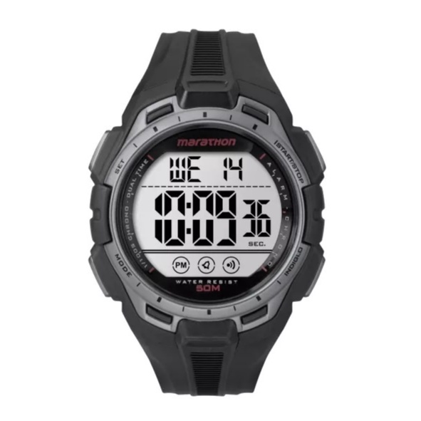 Timex Marathon Black Rubber Digital Watch For Men TW5K94600 MARATHON |  Lazada PH